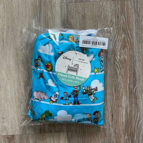 Little Sleepies | Bedding | Nwt Little Sleepies Toy Story Crib Sheet ...